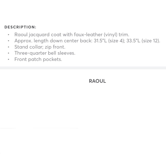 Minerals Jacquard Zip-Front Coats - Picture 8 of 8